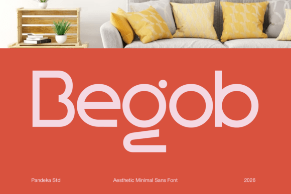 Begob: A Modern Sans Font for Editorial Design