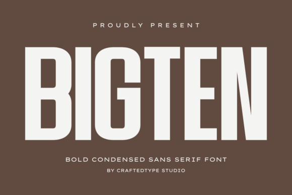 Bigten: A Bold Sans Serif for Real Projects