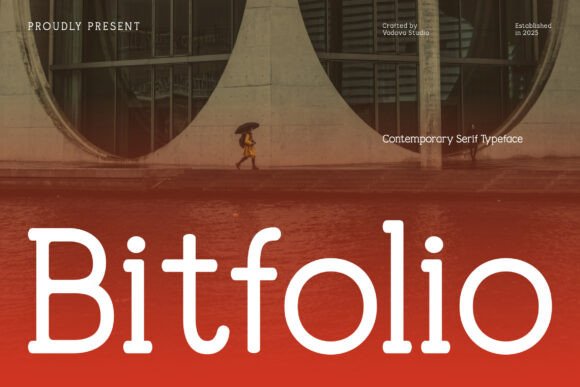 Bitfolio: A Serif Font for Professional Design