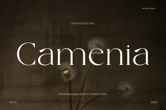 Camenia Font: Elegant Serif for Craft Projects