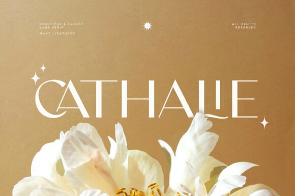 Cathalie: A Luxurious Sans Serif for Elegant Design