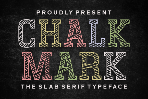 Chalk Mark Font for Business