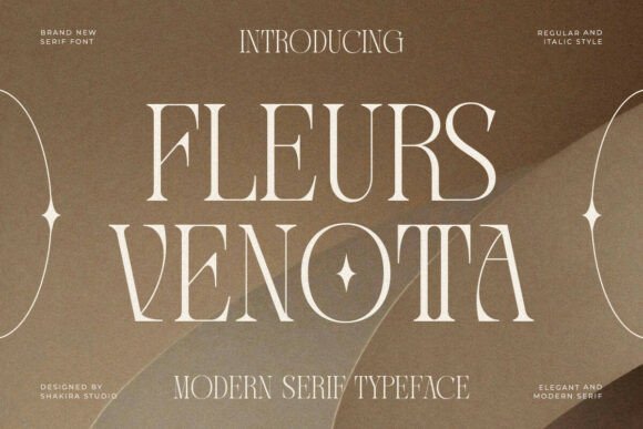Fleurs Venotta: A Font for Elegant Design