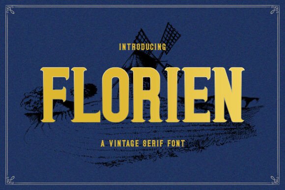 Florien: A Victorian Font for Creative Makers