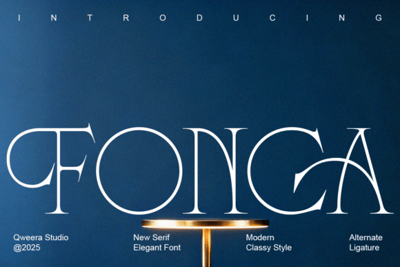 Fonca: A Modern Serif for Elegant Design