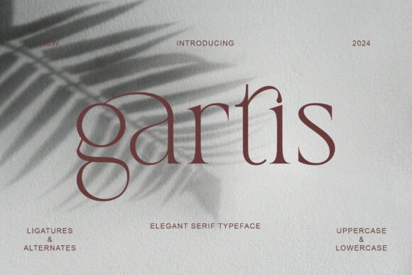 Gartis: A Serif for Modern Branding