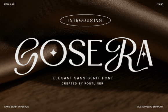 Gosera: Elegant Sans Serif Font