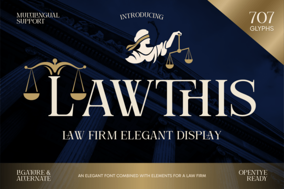 Lawthis: A Font for Professional Branding