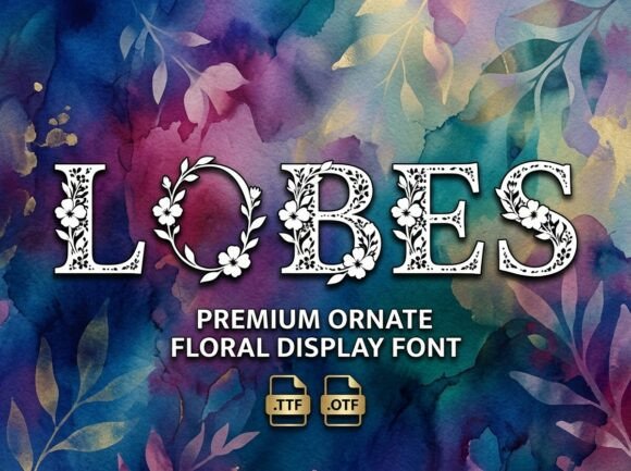 Lobes Font: Bold & Beautiful