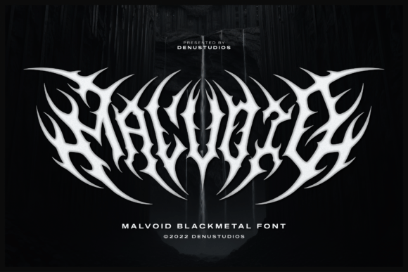 Malvoid: A Blackletter Font for Dark Creativity