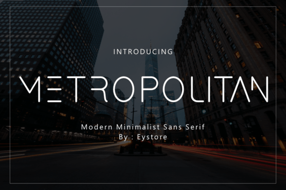 Metropolitan: A Premium Font for Business
