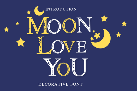 Moon Love You Font Review
