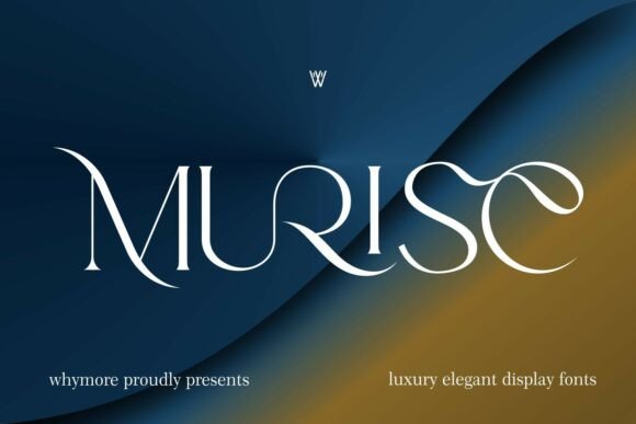 Murise: A Luxurious Serif Font for Web Design