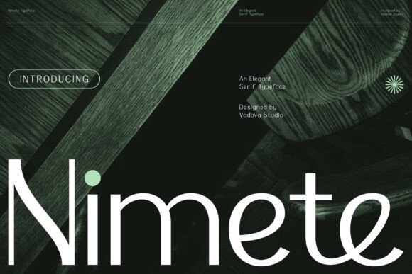 Nimete: A Modern Sans Serif for Creative Web Design
