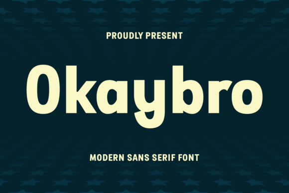 Okaybro: A Modern Font for Digital Marketing